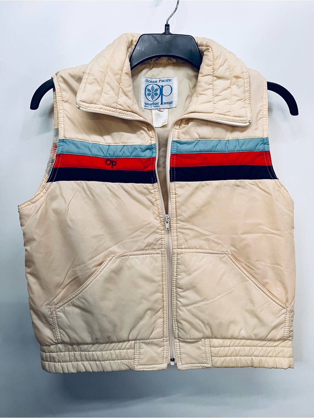 vintage Ocean Pacific Weather Wear puffer vest
